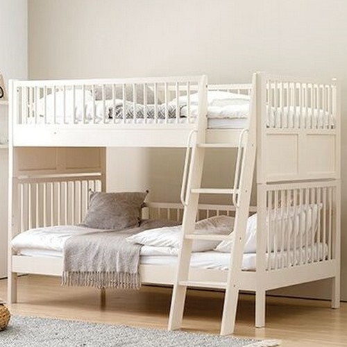 레이디가구 스칸딕 원목 분리형 2층침대 (15cm미니포켓)_이미지