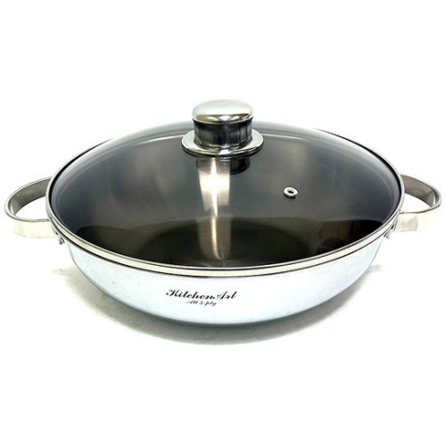 키친아트 프리미엄 IH 통5중 궁중전골 (32cm)