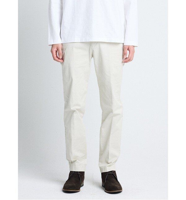 DIEMS 컴포트밴드 피치가공 치노 팬츠 아이보리 테이퍼드핏 -DPAUZ15CSI 474632Moony_이미지