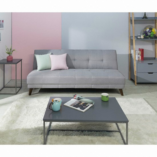 에보니아 클로이 A형 패브릭 소파베드 3인용