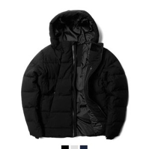 98DF61 따뜻한 후드 숏패딩 남녀공용