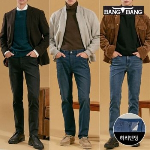 뱅뱅 남성 라이크라 이중직 기모 데님_35538703_이미지