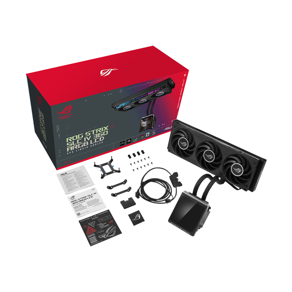 ASUS ROG STRIX SLC IV 360 ARGB LCD 대원씨티에스 (블랙)_이미지
