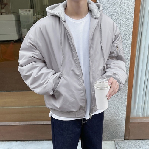  조군샵 투웨이 탈부착 후드 항공점퍼_JK3817