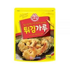 오뚜기 튀김가루 2kg 2개