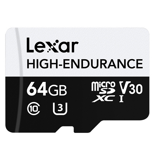 Lexar micro SD High Endurance이미지입니다. 누르면 해당 게시물로 새창이동합니다.