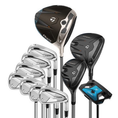 테일러메이드 Qi4D MAX LITE / P8CB 조합 여성용 풀세트 (11개 카본 정품)_이미지