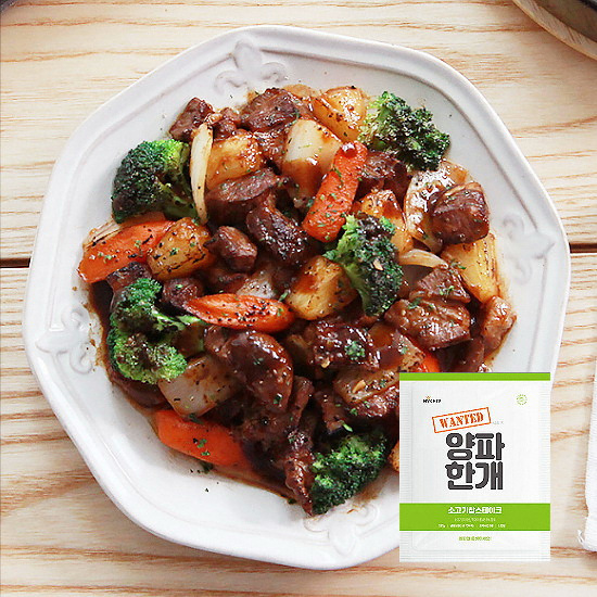 마이셰프 원티드 양파 시리즈 소고기찹스테이크 1인분 327g (1개)