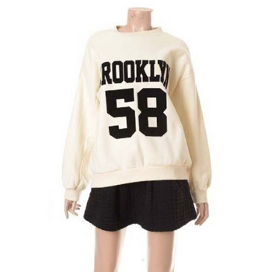 제이엔지코리아 시에로 남여공용 부르클린 맨투맨 SB1TSU811