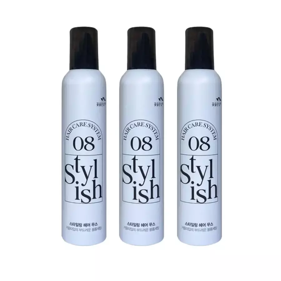 꽃을든남자 헤어케어 시스템 스타일링 헤어무스 300ml (3개)_이미지