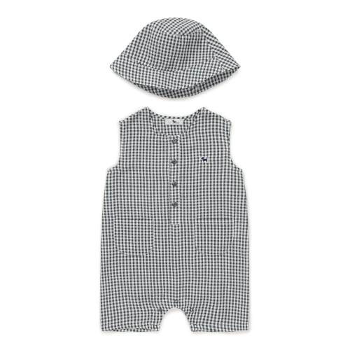 서양네트웍스 블루독베이비 46-313-601-09 GN 큐트 시어서커 우주복_s