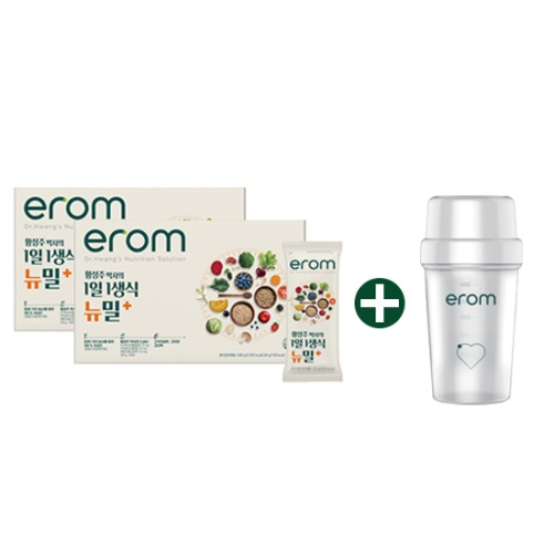 이롬 황성주 1일1생식 뉴밀 플러스 30g 21포 (2개)