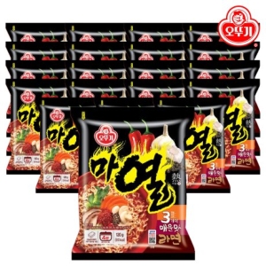 오뚜기 마열라면 120g (20개)