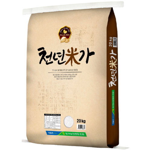 유가농협 2025 햅쌀 천년미가 20kg (1개)_이미지