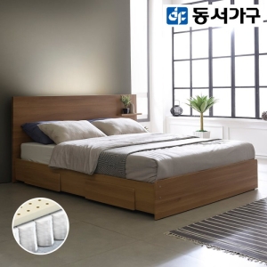  동서가구 엘든 LED 수납 LED침대 Q [20T케미컬폼독립]