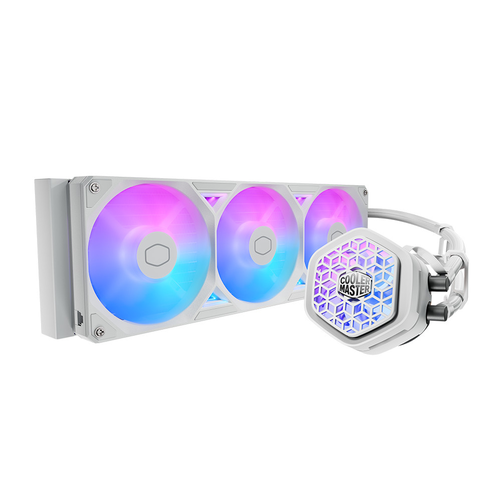 쿨러마스터 MASTERLIQUID 360 ATMOS II VRM Fan (화이트)_이미지