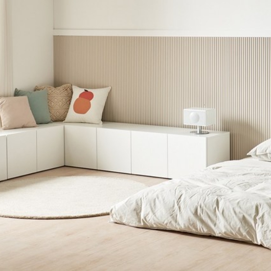 BIF보루네오 키첸 슬림 1단 낮은 주방수납장 800_이미지