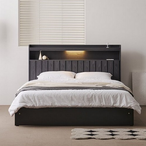 BIF보루네오 호텔라인 KC804 조명침대 SS (매트별도)_이미지