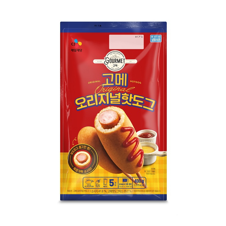 CJ제일제당 고메 오리지널 핫도그 400g (2개)_이미지