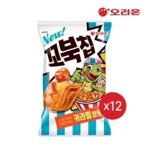 꼬북칩 카라멜팝콘 72g