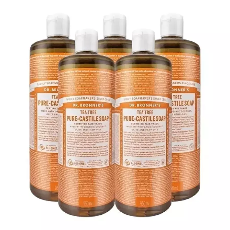 닥터브로너스 티트리 퓨어 캐스틸 솝 950ml (5개)_이미지