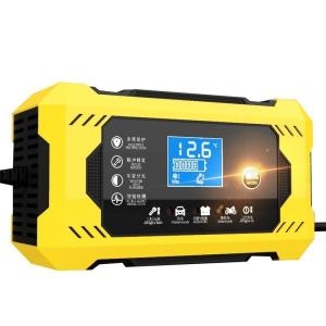 FOXSUR 12V24V 납산 배터리 감지기 배터리테스터 CCA 내부 저항 측정기 자동차 배터리 LCD 디지털 분석기