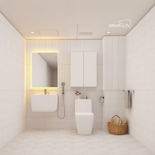 대림바스 코지스퀘어 LED사각거울 욕실장 안방욕실이미지입니다. 누르면 해당 게시물로 새창이동합니다.