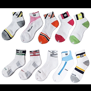 윌슨 양말 테니스 배드민턴 런닝 스쿼시 탁구 스포츠양말_이미지