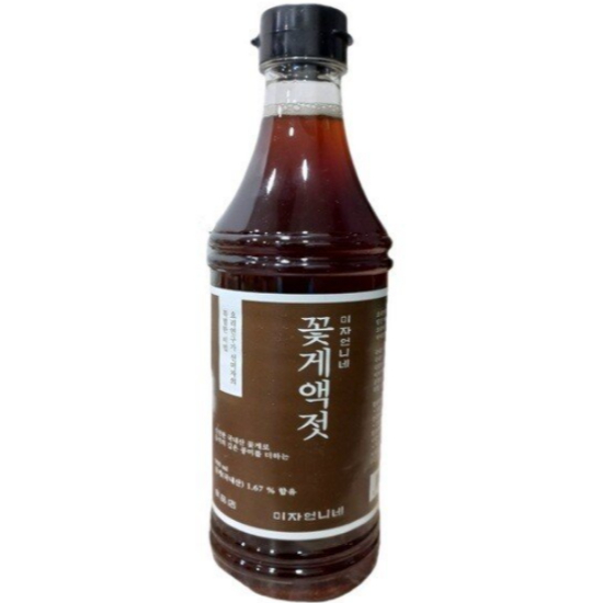 미자언니네 꽃게액젓 900ml (1개)