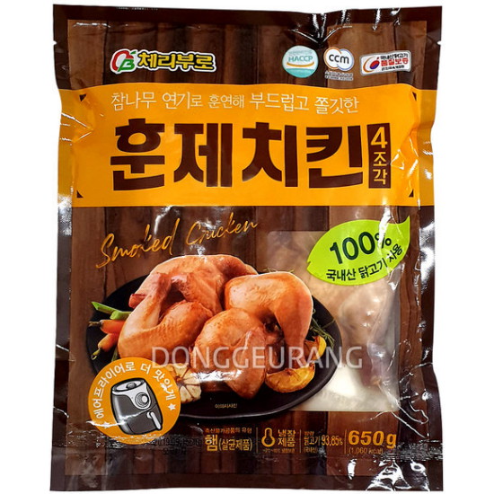 체리부로 훈제치킨 4조각 650g이미지입니다. 누르면 해당 게시물로 새창이동합니다.