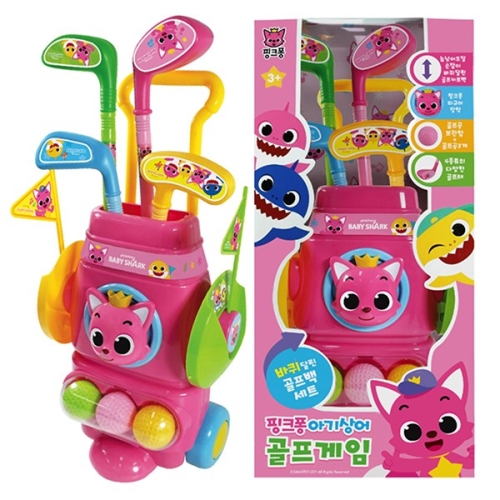 핑크퐁 골프게임 완구 혼합색상_이미지