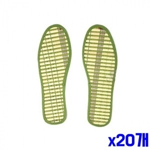 제이큐 항균 대나무 깔창 구두깔창 신발용품 발깔창 중 x20개_이미지