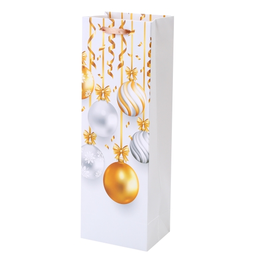 아리아니 화이트 크리스마스 와인 쇼핑백 (1개)