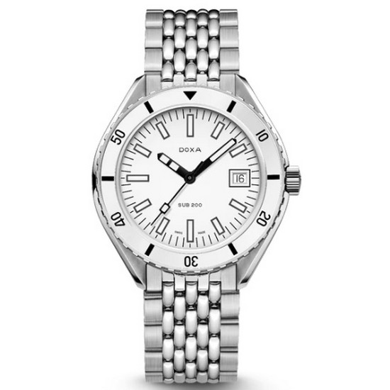 DOXA 서브 200 화이트펄 799.10.011.10