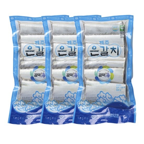 제주시수협 제주 은갈치 상 500g (3팩)