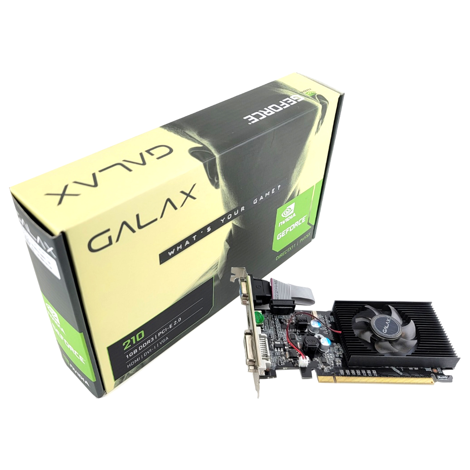 갤럭시 GALAX 지포스 G210 D3 1GB LP