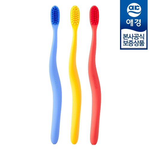애경 2080 바이컬러 미세모 칫솔 (4개)