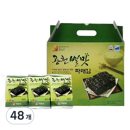 광천별맛김 식탁김 15g 48개_이미지