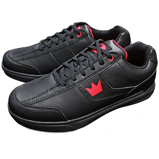 브런스윅 오른손용 엣지 볼링화 (블랙) (일반구매)