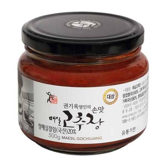 권기옥 명인의 손맛 매실 고추장 500g