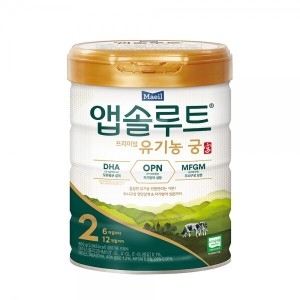 매일유업 2021 앱솔루트 프리미엄 유기농 궁 2단계 800g (12개)_이미지