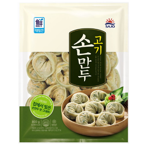 사조대림 대림선 고기 손만두 800g (3개)