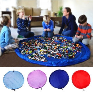 [불명] 레고정리매트 플레이백 장난감정리함 블럭주머니