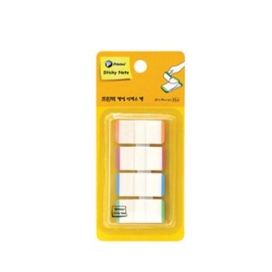 디노테크  프린텍 파일링 탭 인덱스 IT3818-4L  38x18  라인4색