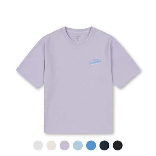 폴햄키즈 시그니처 공용 코숏 쿨텐션 패밀리 반팔티_PKE2TS3470_이미지