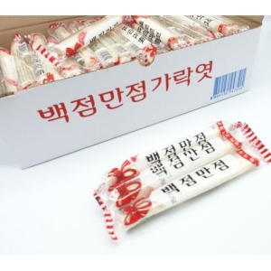 서해안민속식품 백점만점 가락엿 100개입_이미지