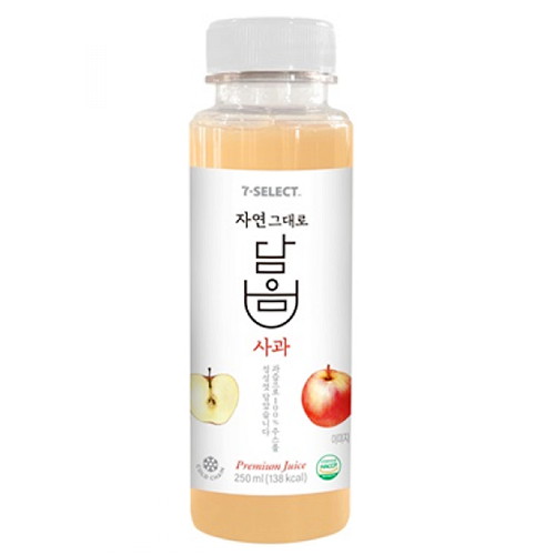 자연그대로 담음 사과 250ml