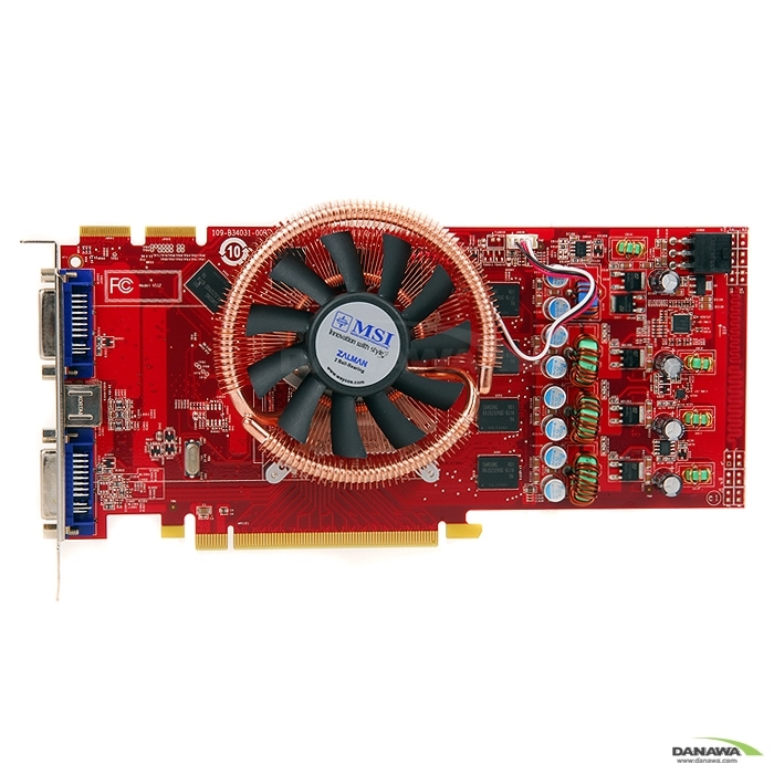 MSI 라데온 HD 3850 RX3850-T2D512E OC D3 512MB VF9