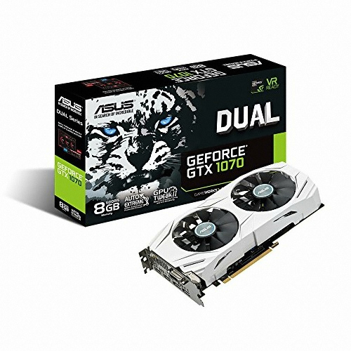 ASUS 지포스 GTX1070 D5 8GB Dual-Fan Edition (해외구매)_이미지