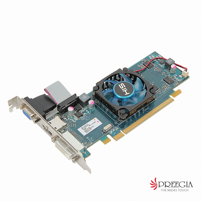 HIS 라데온 HD 6450 H D3 1GB LP 잘만테크_이미지